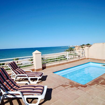Atico Con Piscina Privada En Primera Linea Apartment Denia Cameră foto