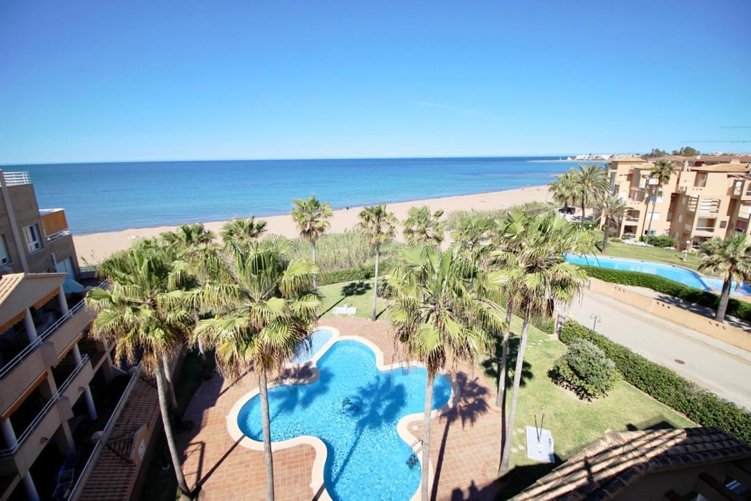 Atico Con Piscina Privada En Primera Linea Apartment Denia Exterior foto