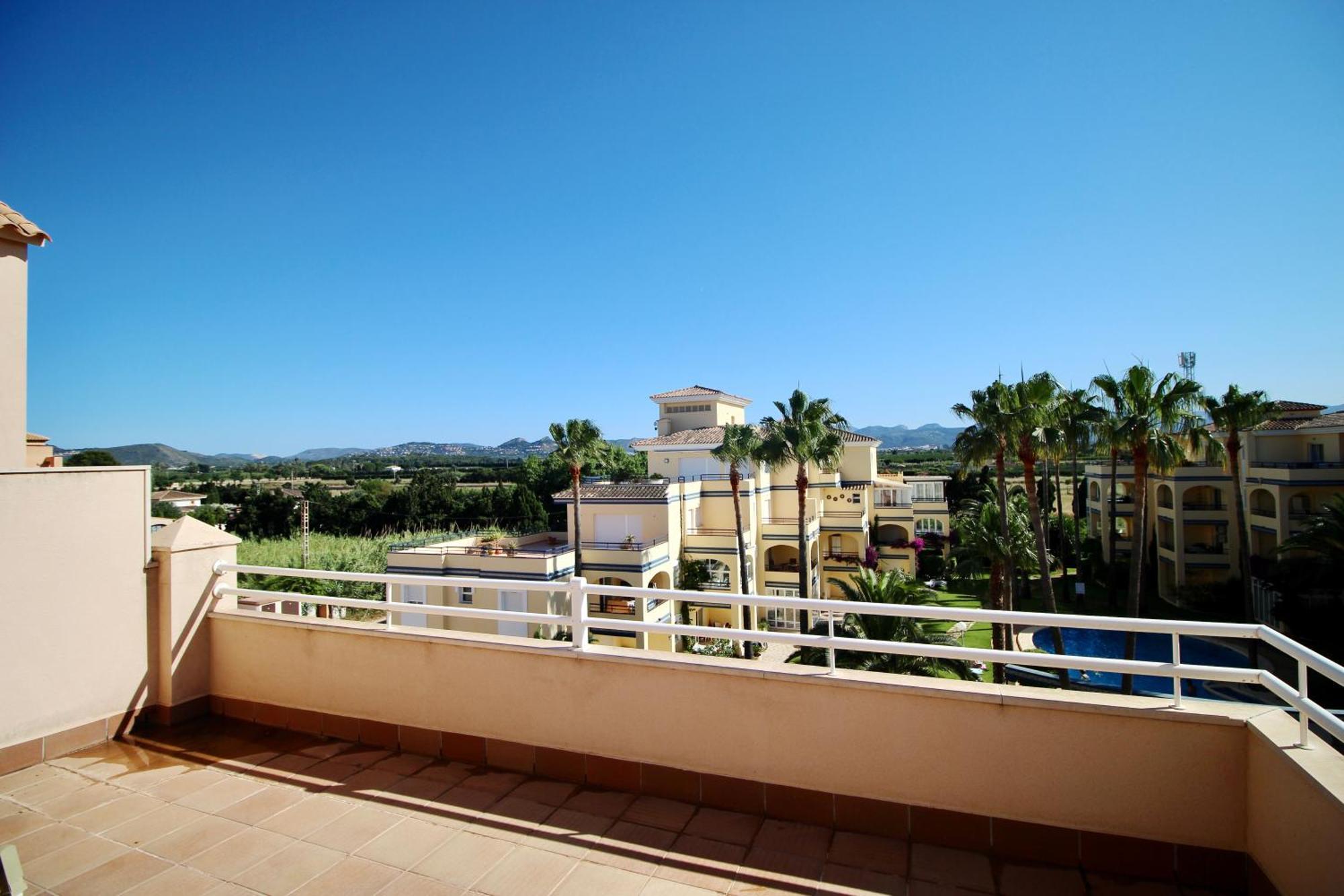 Atico Con Piscina Privada En Primera Linea Apartment Denia Cameră foto